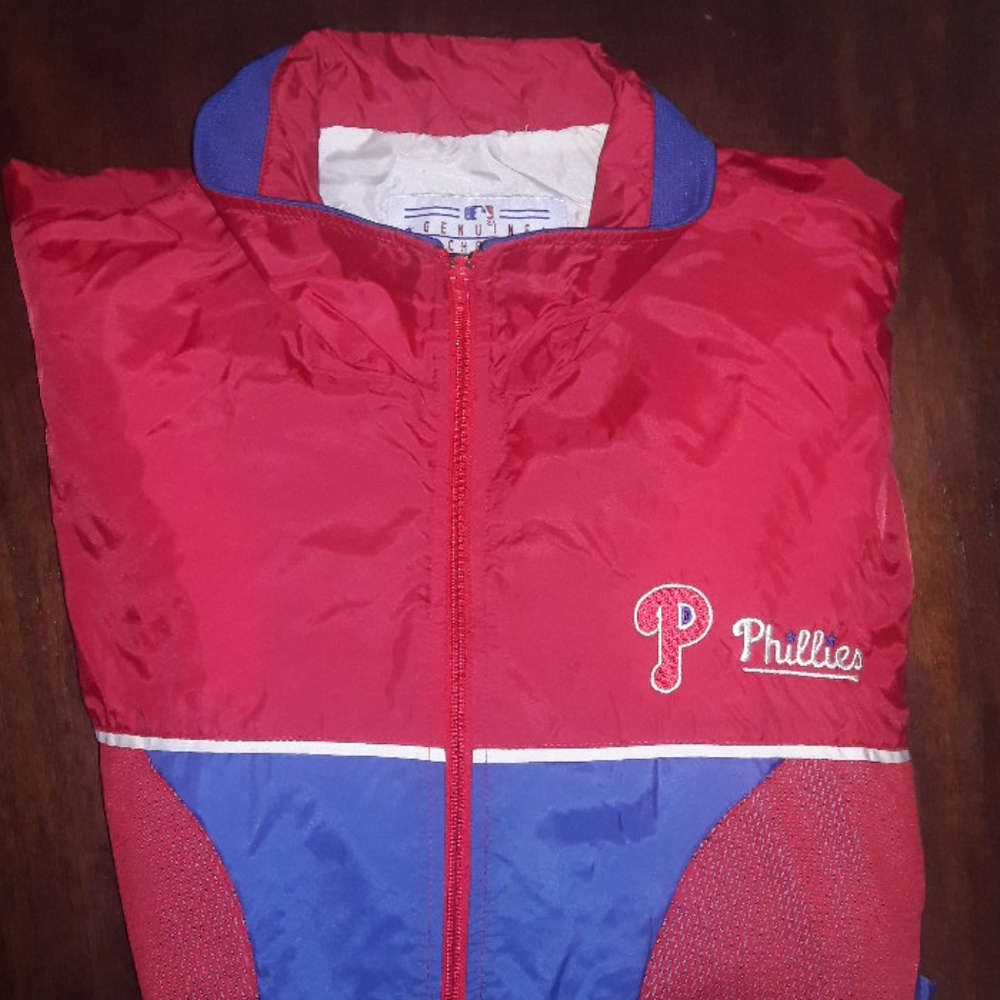 Philadelphia Phillies light windbreaker jacket